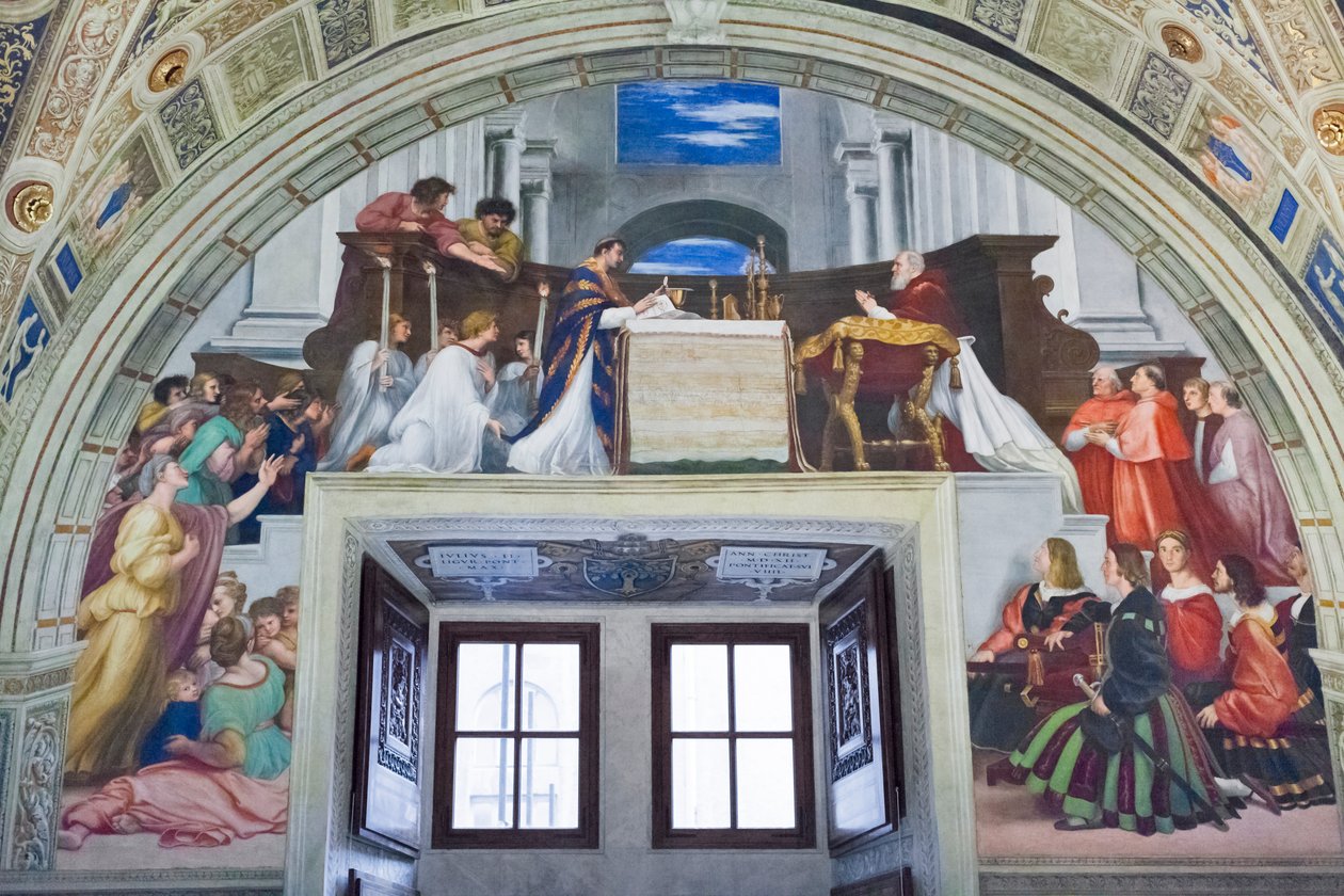 Mässan i Bolsena, Heliodorus rum av Raphael (1483 1520)