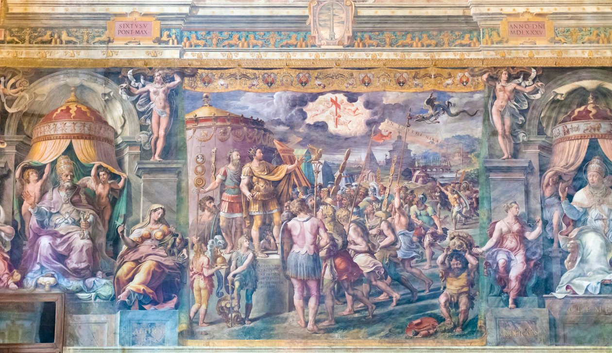 Visionen av korset av Raphael (1483 1520)