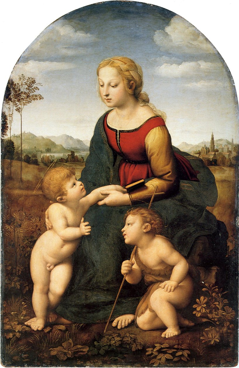 Madonna med barn och Johannes Döparen

Alternativ titel(s):  La belle jardinière av Raphael