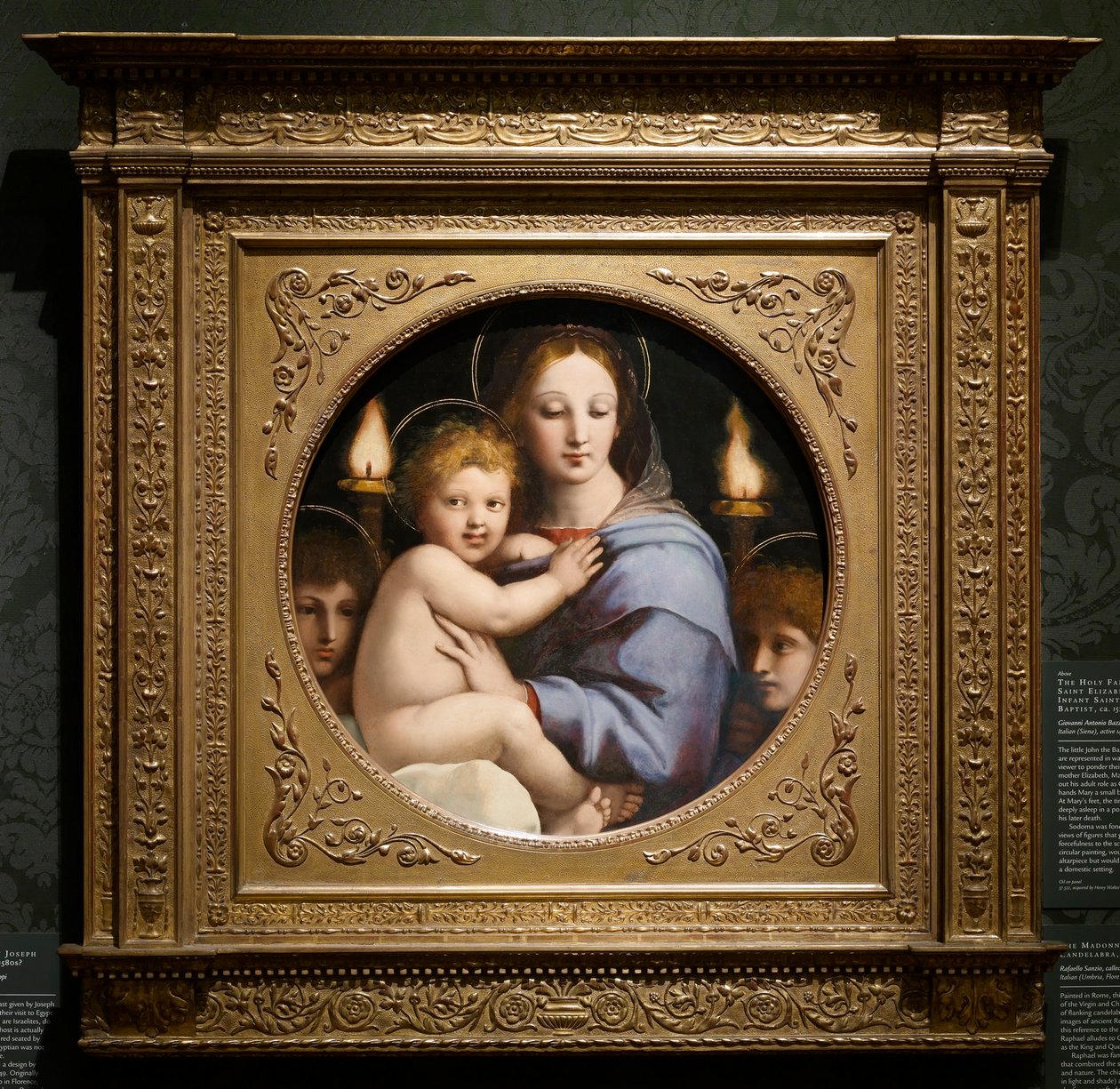 Madonnan med kandelabrarna av Raphael