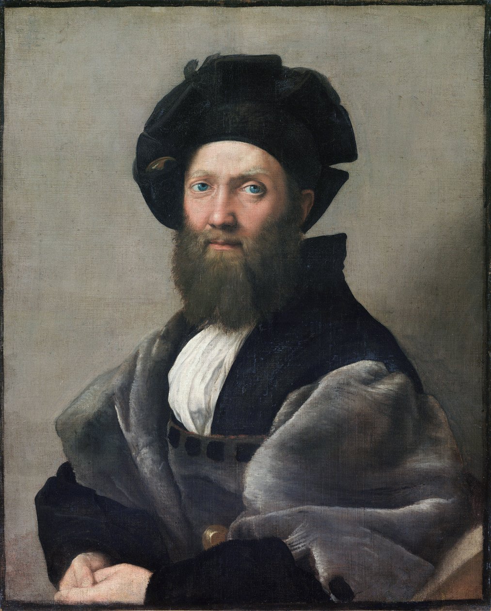 Porträtt av Baldassarre Castiglione av Raphael