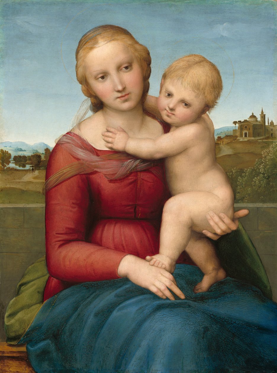 Den lilla Cowper Madonnan av Raphael