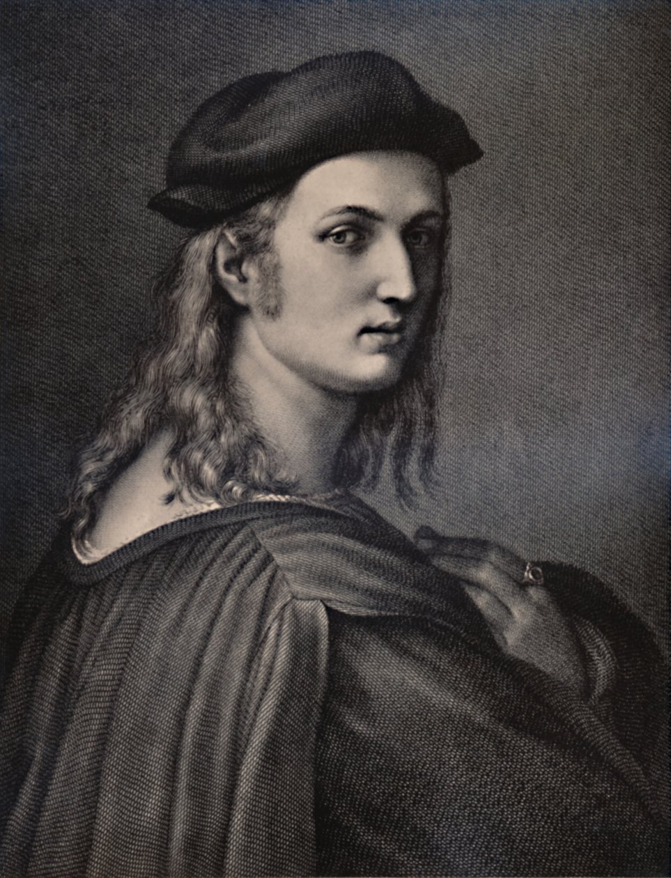Raphael Sanzio, italiensk renässanskonstnär, 1700- eller 1800-talet 1894 av Raphael Morghen