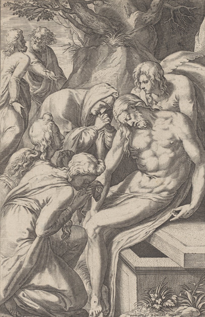 Klagovisan, 1598-1632. av Raphael Sadeler