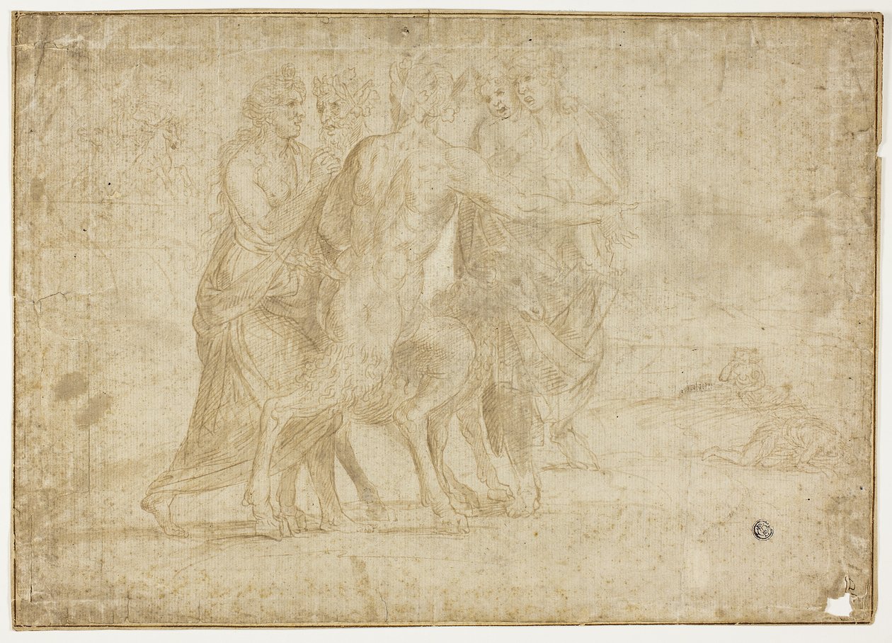 Faun och nymfer av Raymond de Lafage