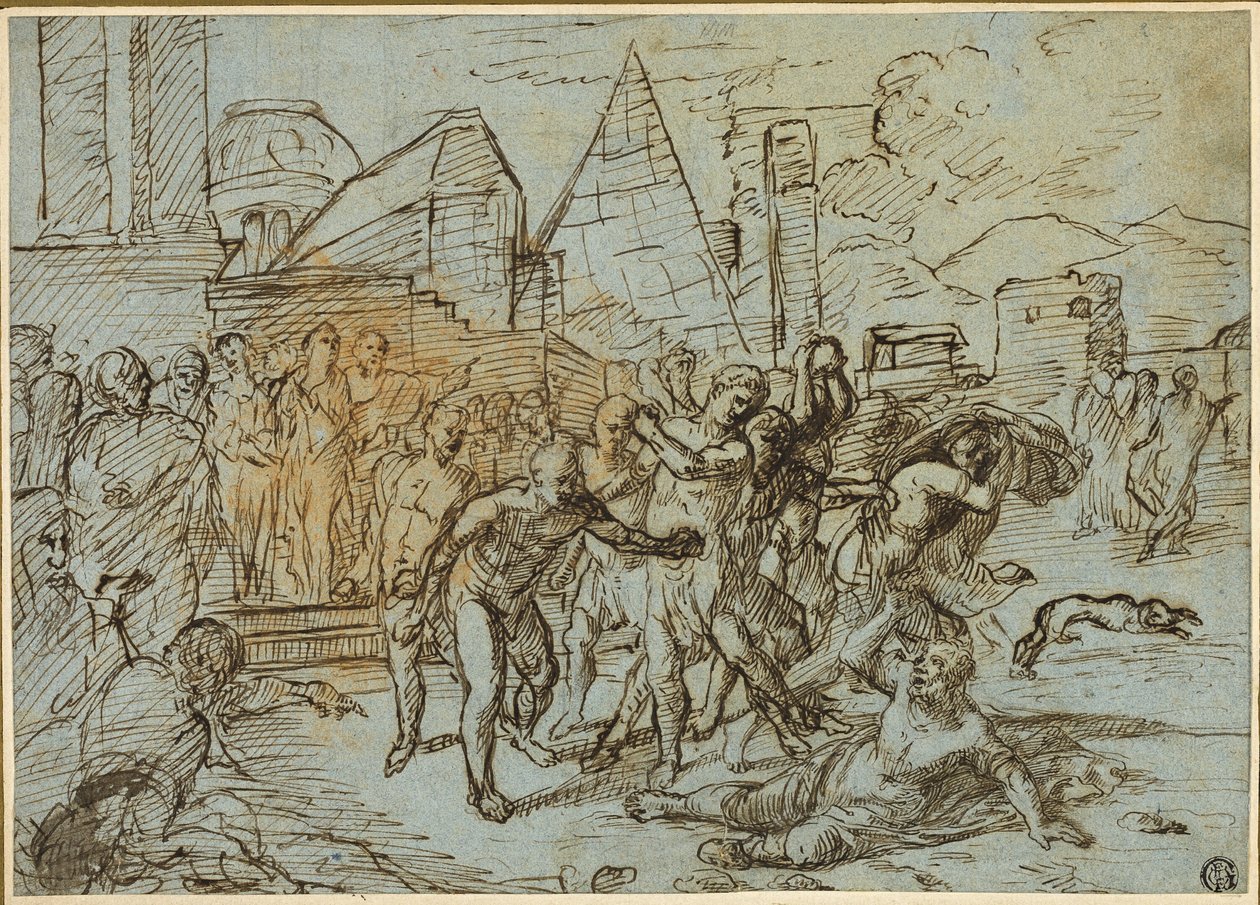 Stening av Sankt Stefan av Raymond de Lafage