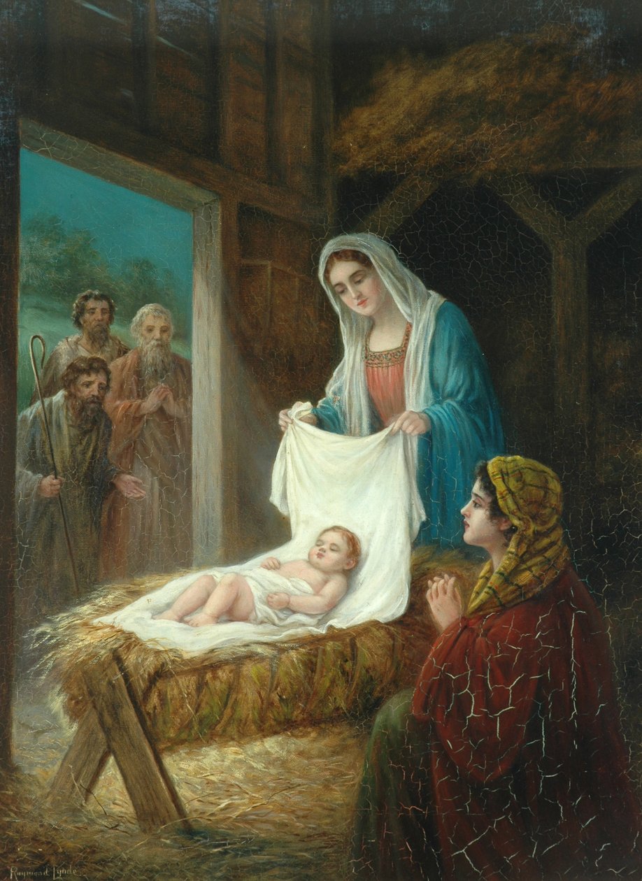 Första julmorgonen, c.1899 av Raymonde Lynde