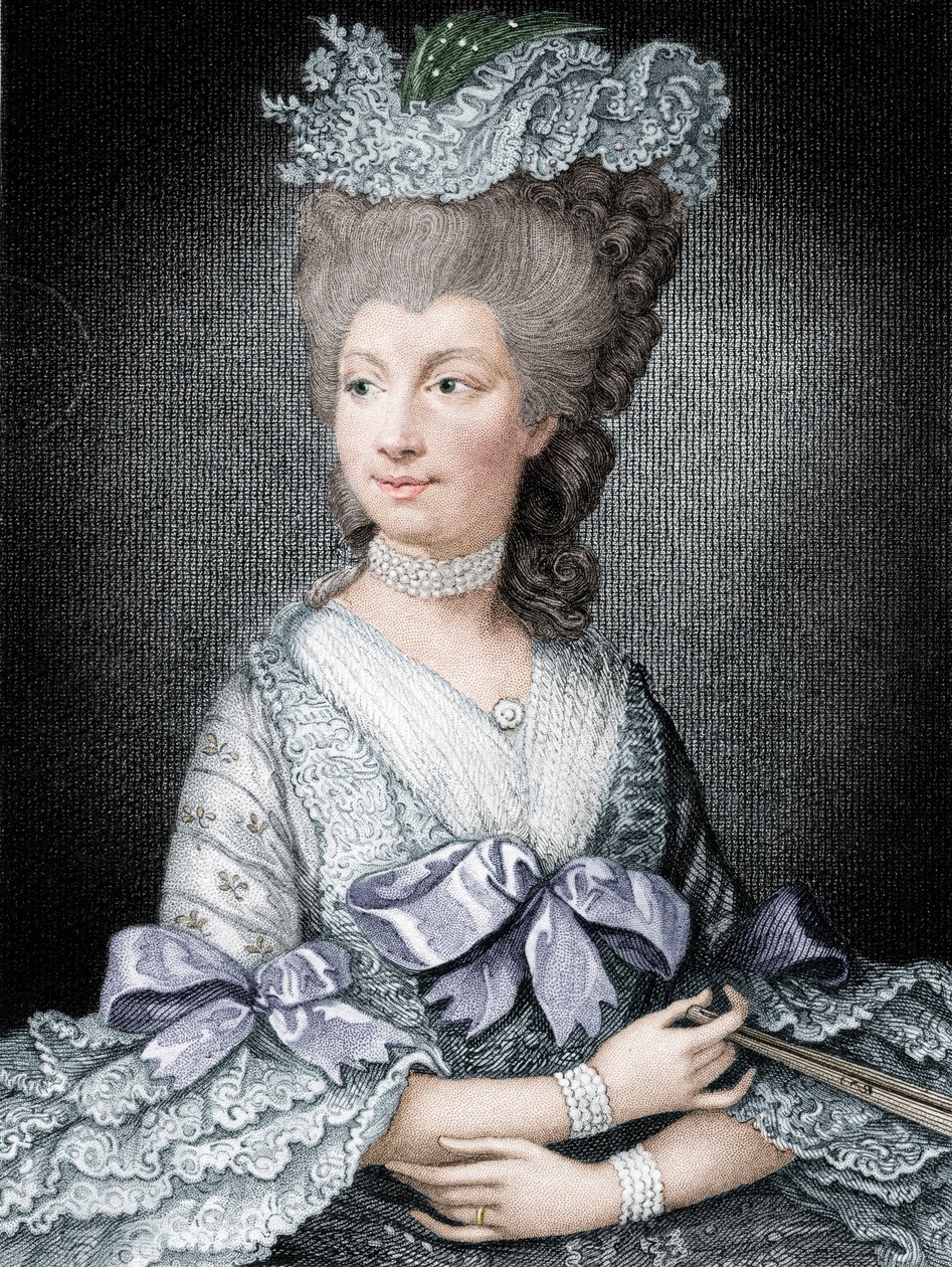 Drottning Charlotte, drottninggemål av George III, 1800-talet av Read