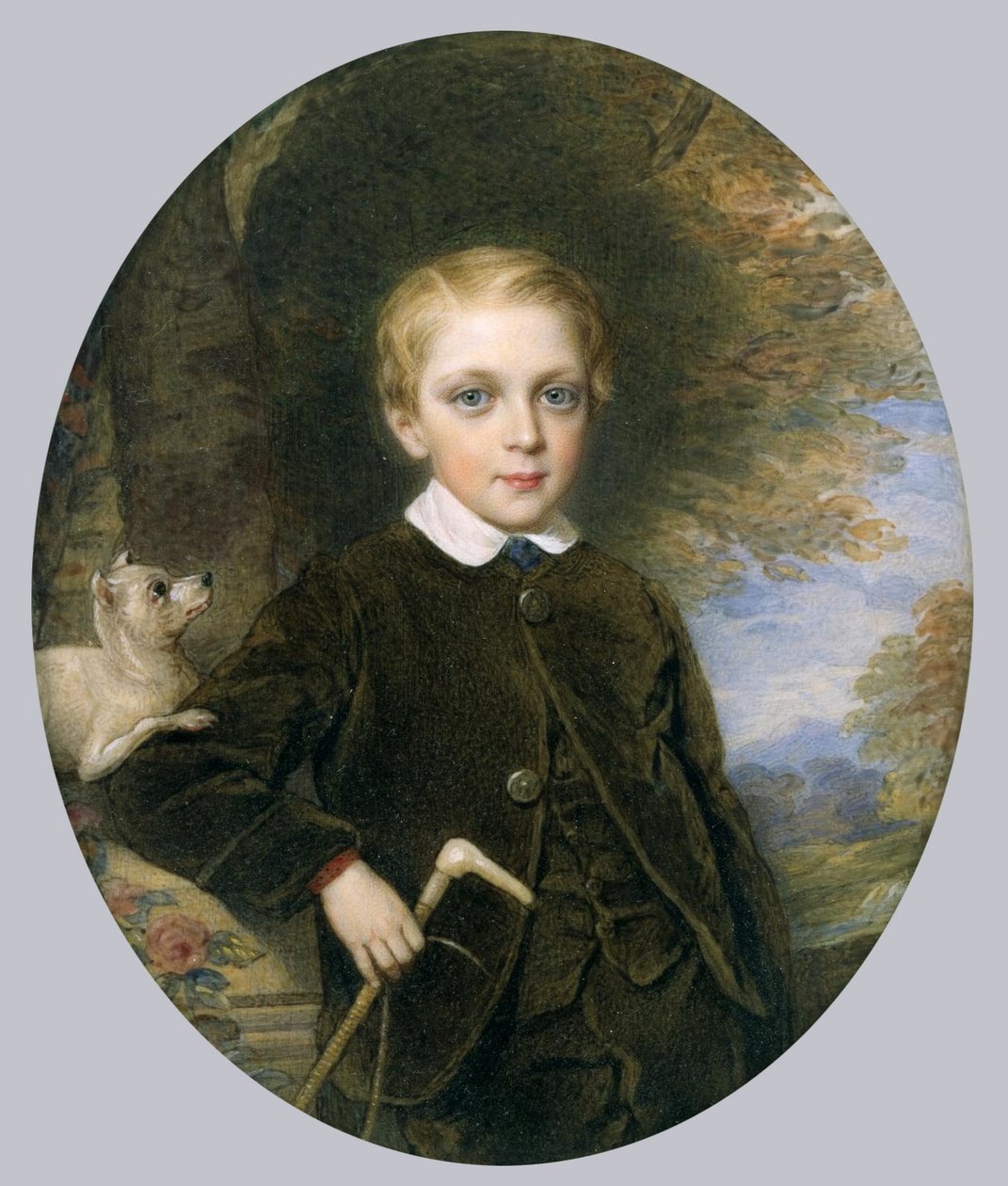 Portrait of a Boy av Reginald Easton