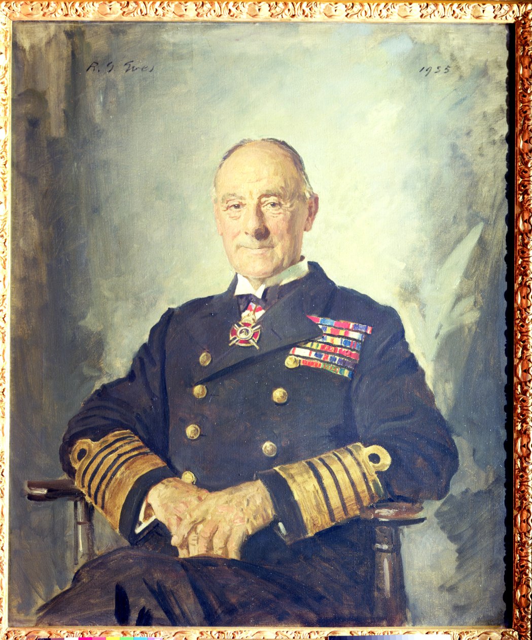 Flottans amiral, Earl Jellicoe of Scapa (1859-1935) av Reginald Grenville Eves