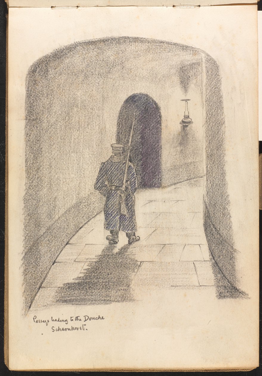 Passage som leder till Douche Scharnhorst av Reginald Copleston Bond