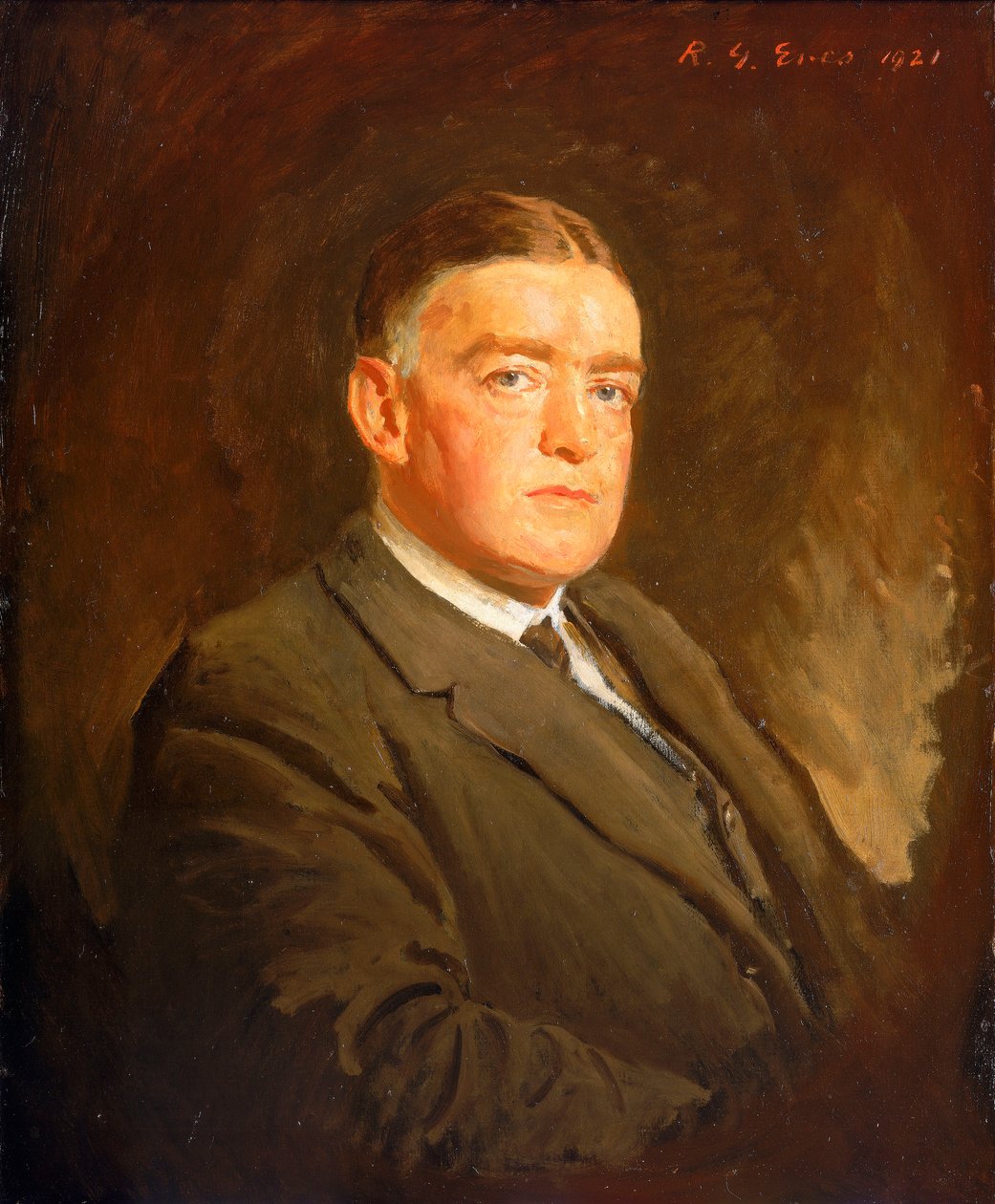 Sir Ernest Henry Shackleton (1874-1922) av Reginald Grenville Eves