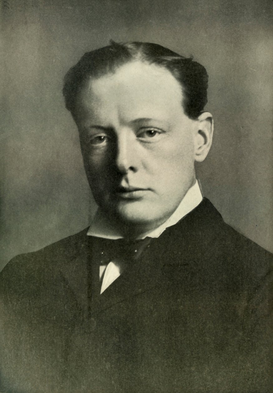 Winston Churchill First Lord of the Amiralty, 1919. av Reginald Haines