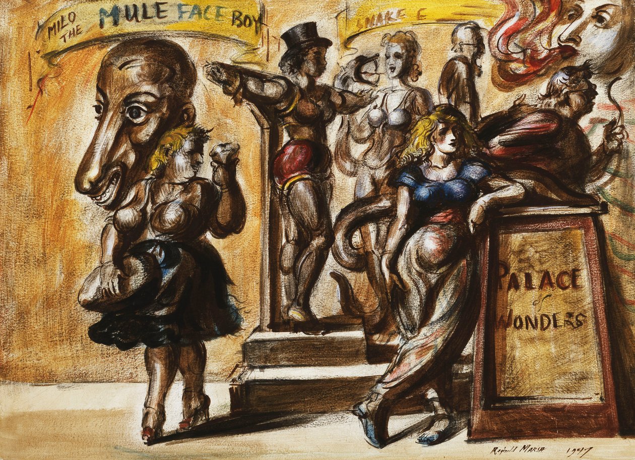 Underverkens palats av Reginald Marsh
