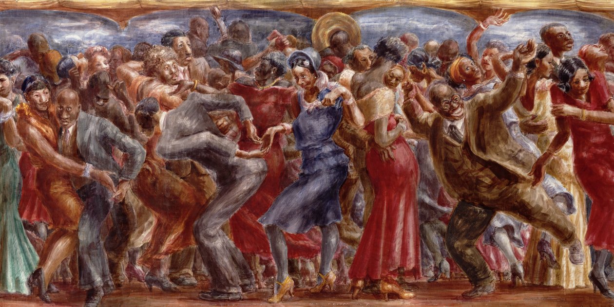 Savoy balsal av Reginald Marsh