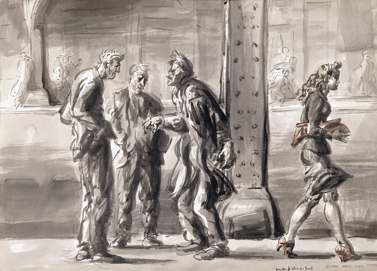 Under El av Reginald Marsh