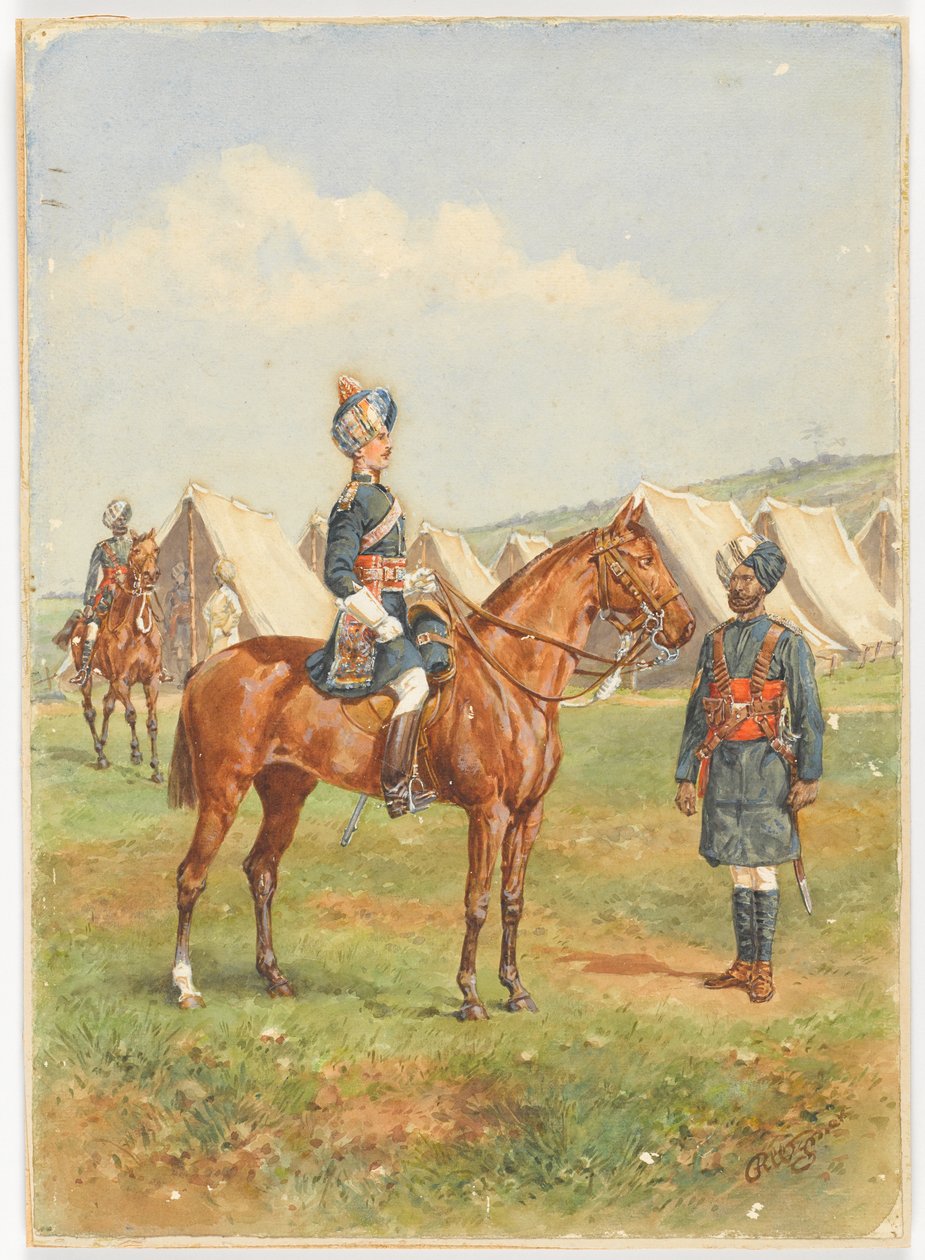 12:e kavalleriet, 1910 ca av Reginald Wymer