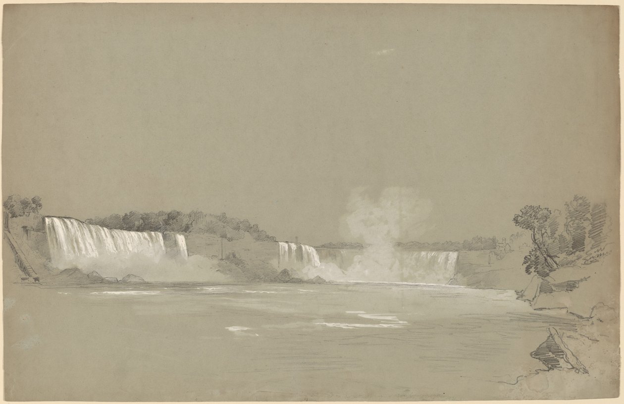 Niagarafallen av Regis Francois Gignoux