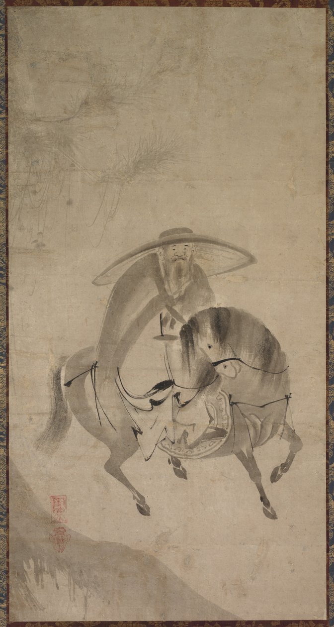 Su Dongpo rider på en åsna av Reietsu