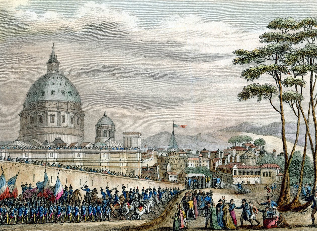 Den franska armén i Roma av Reiner Vinkeles