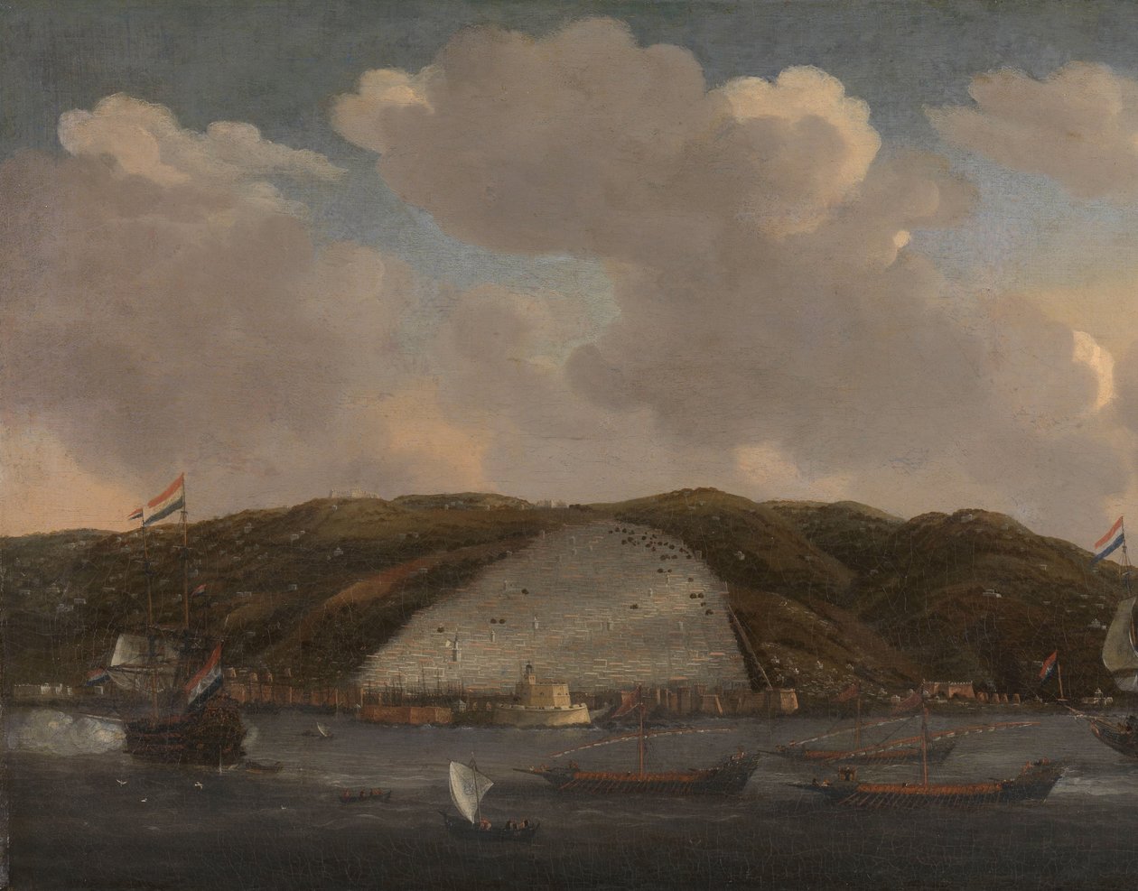Utsikt över Alger av Reinier Nooms (signed by artist)
