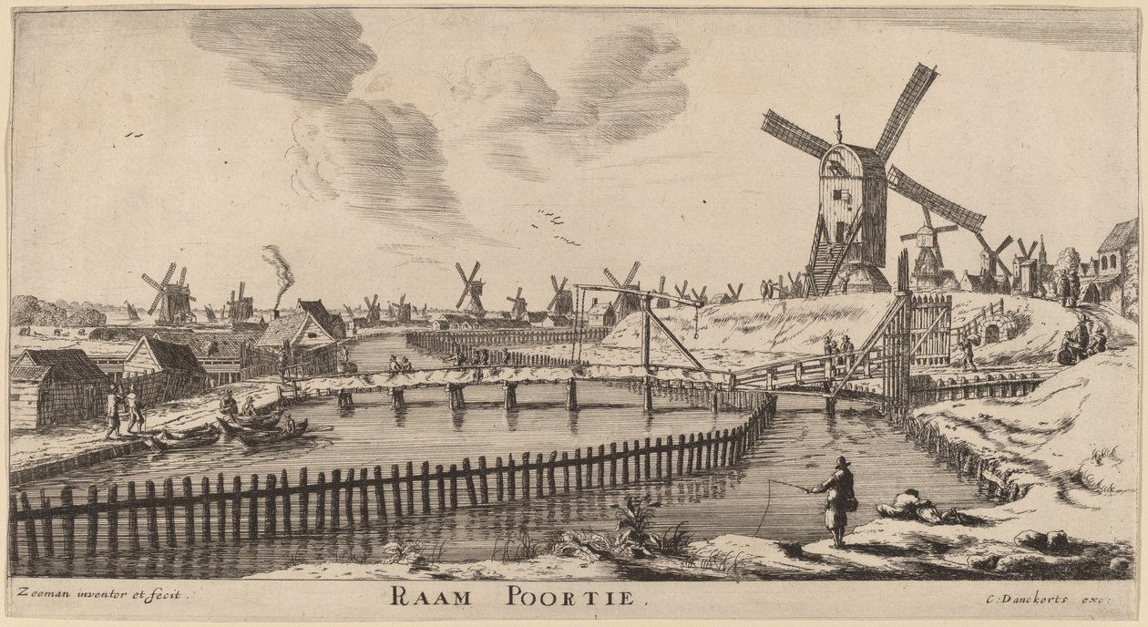Raam Gate (Raam Poortie) av Reinier Nooms, called Zeeman