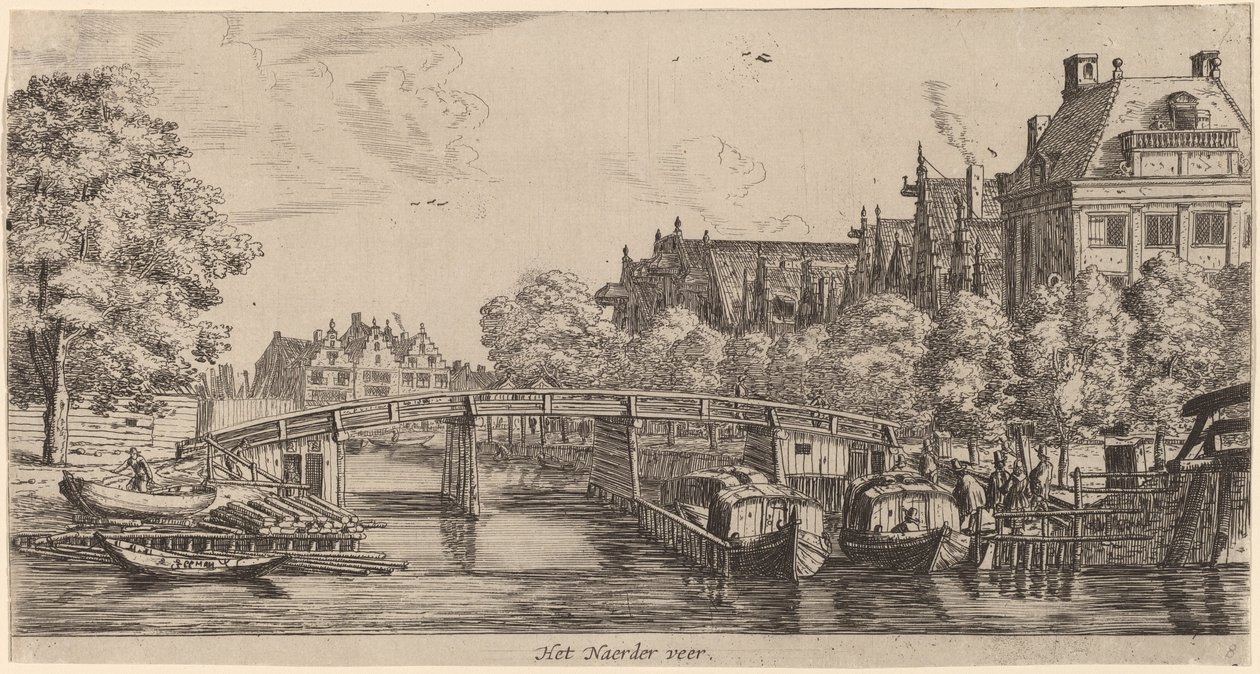 Färjan till Naarden (The Naerder Ferry) av Reinier Nooms, called Zeeman