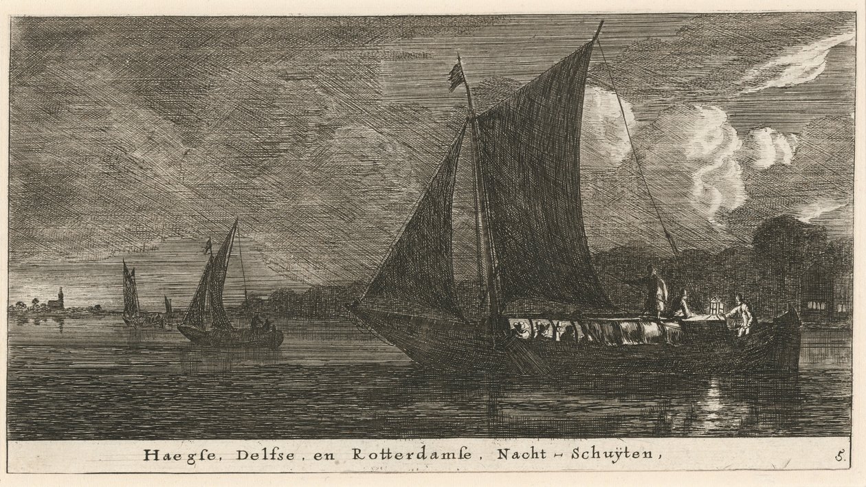 Nattbåtarna till Haag, Delft och Amsterdam av Reinier Nooms, called Zeeman