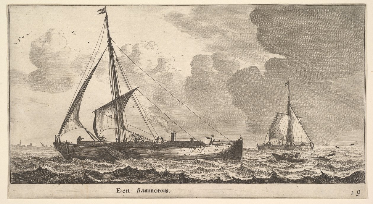 En samourisk, 1600-tal. av Reinier Zeeman