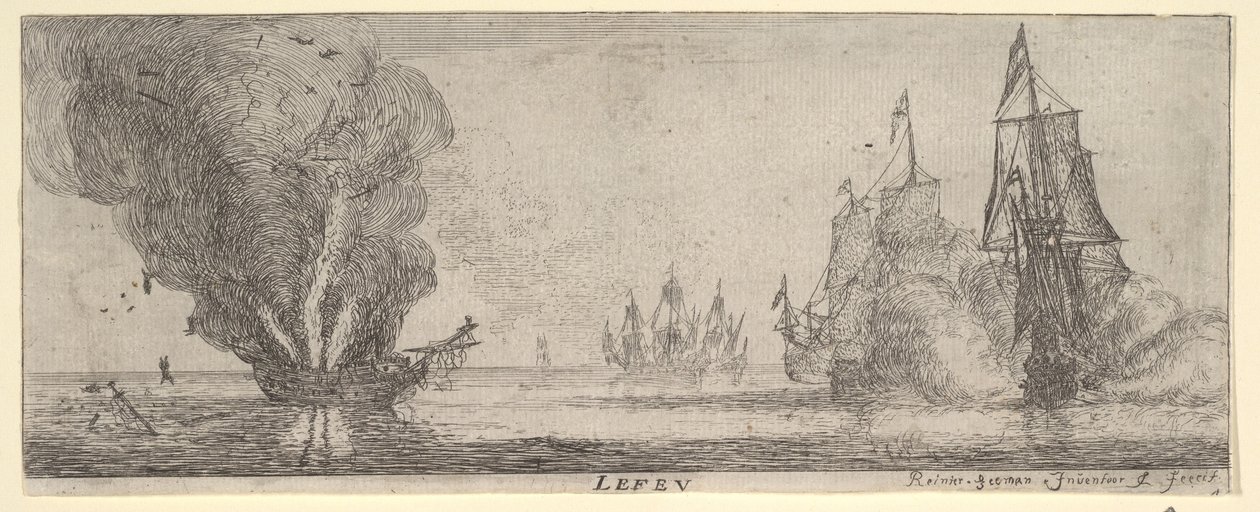 Le Feu, från The Elements, 1600-talet. av Reinier Zeeman