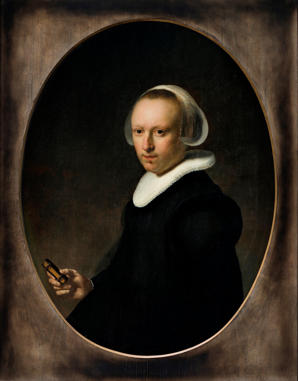 Porträtt av en 39-årig kvinna av Rembrandt van Rijn