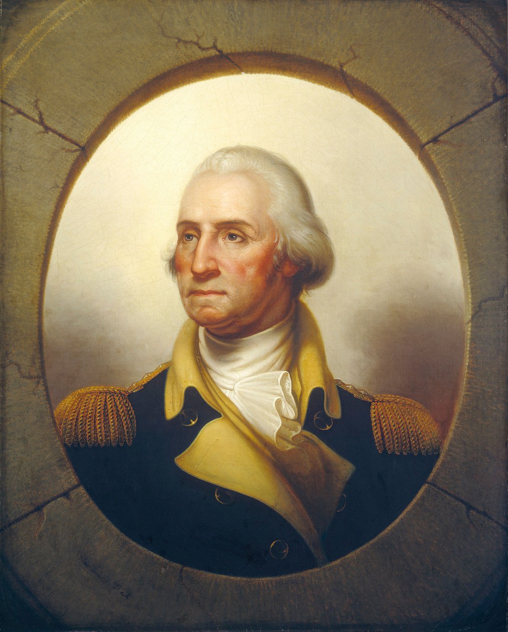 George Washington, ca 1850 av Rembrandt Peale