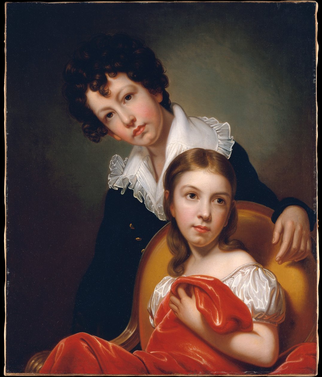 Michael Angelo and Emma Clara Peale av Rembrandt Peale