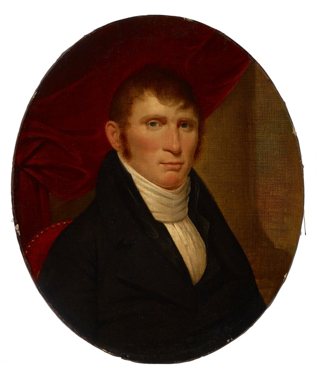Porträtt av David Cox av Rembrandt Peale