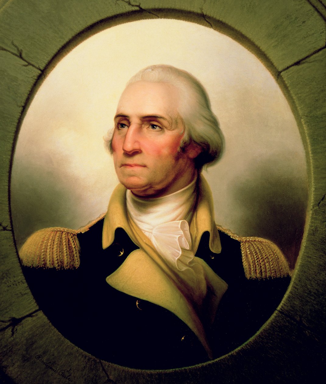 Porträtt av George Washington, 1853 (se 153884) av Rembrandt Peale