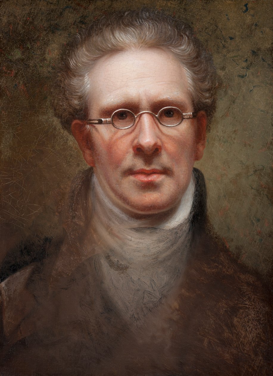 Självporträtt, 1828 av Rembrandt Peale