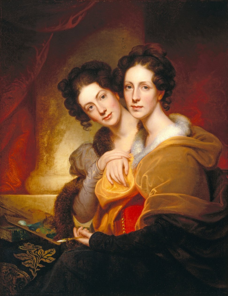 The Sisters (Eleanor and Rosalba Peale) av Rembrandt Peale