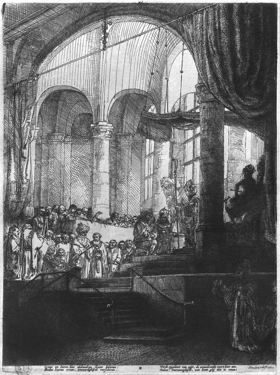 Medea, eller Jasons och Creusas äktenskap, 1648 av Rembrandt van Rijn
