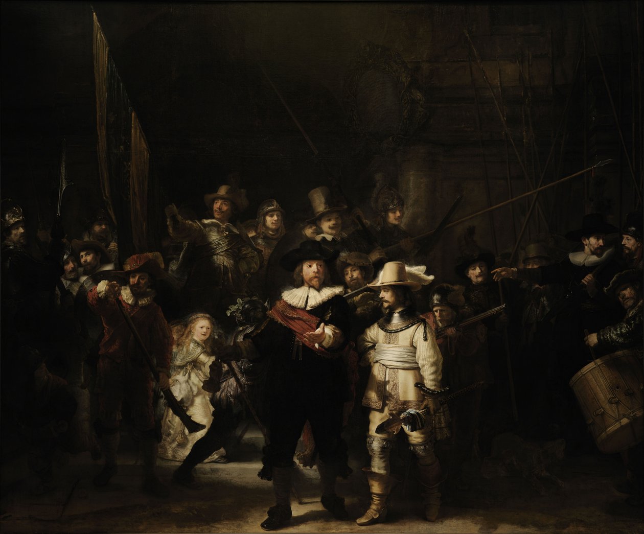 Nachtwacht av Rembrandt van Rijn