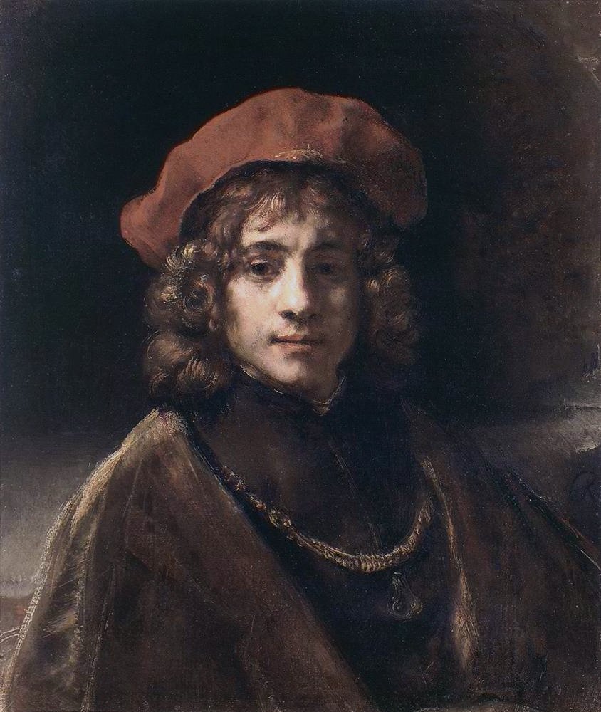 Portrait of Titus av Rembrandt van Rijn
