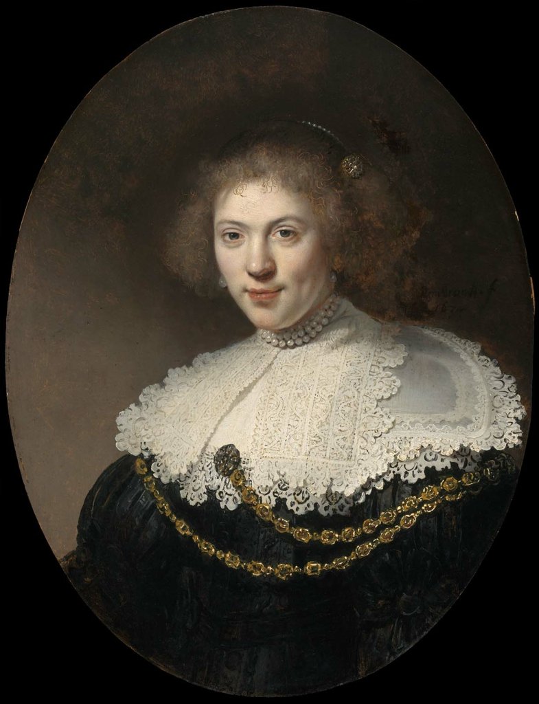 Portrait of a Woman av Rembrandt van Rijn