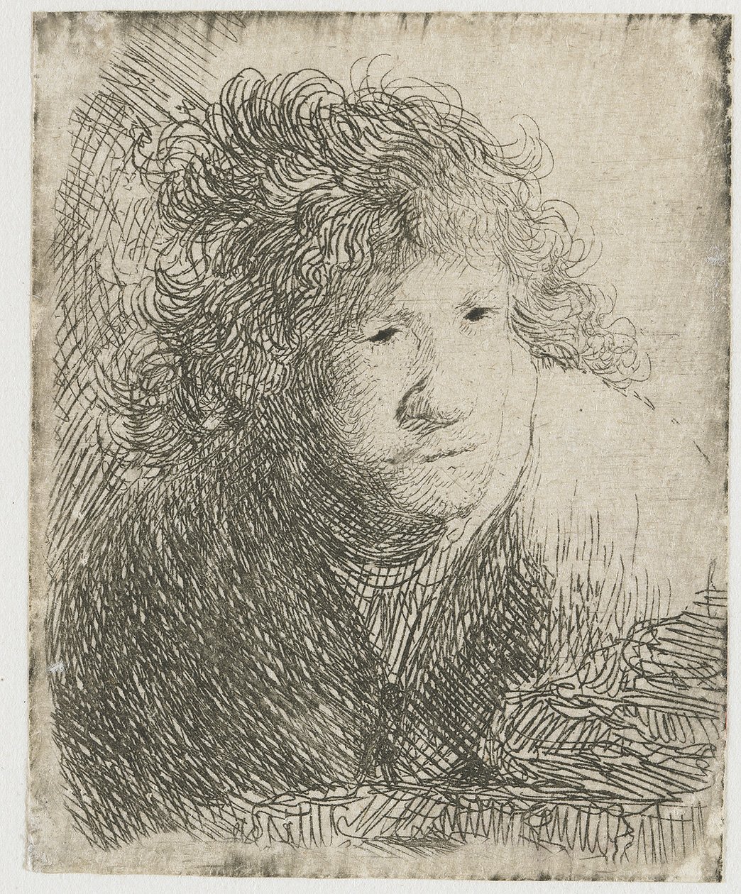 Självporträtt av Rembrandt van Rijn