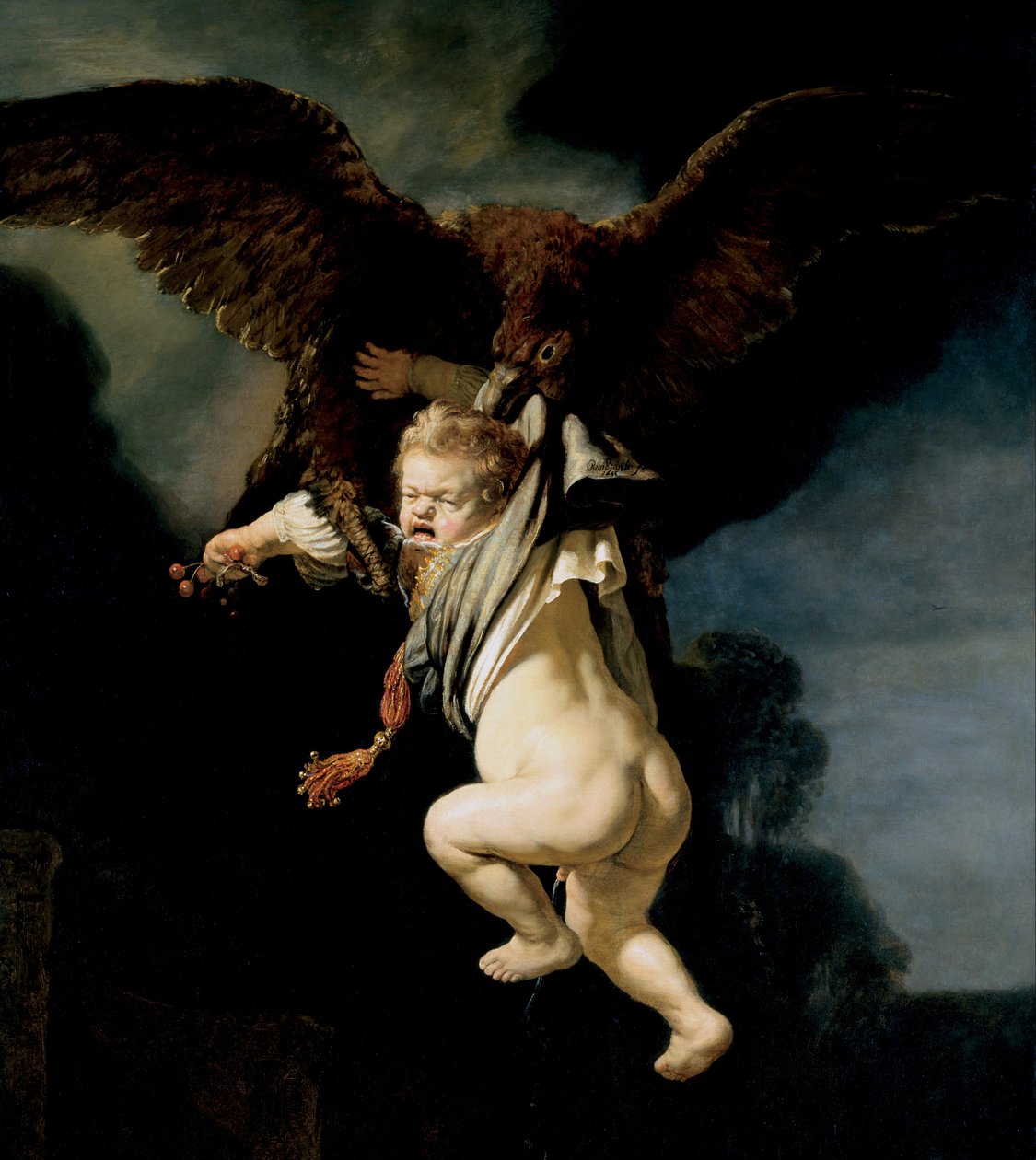 The Abduction of Ganymede av Rembrandt van Rijn