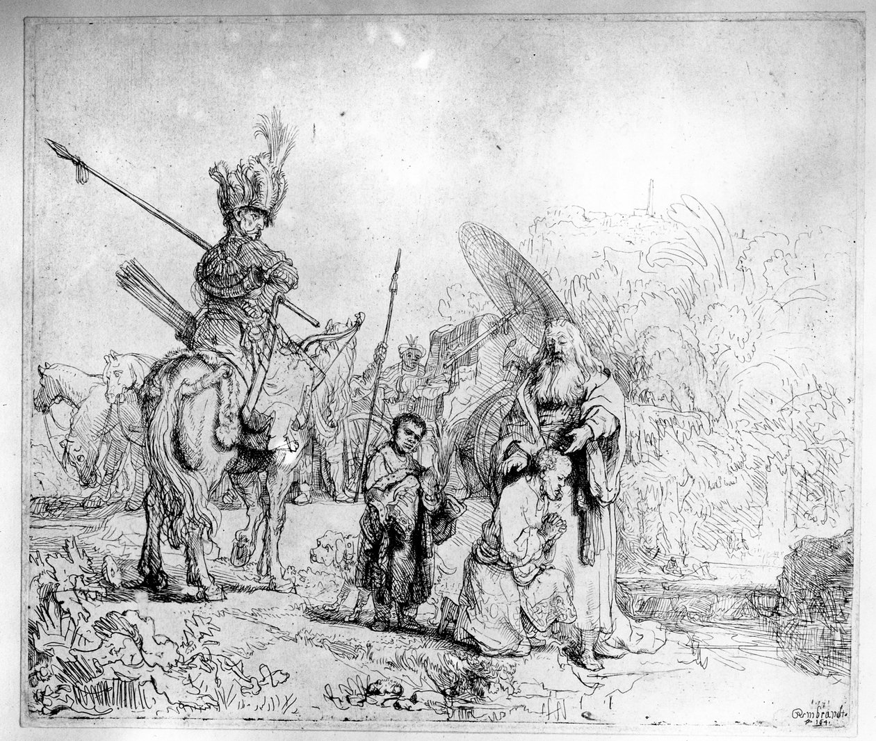 Eunukens dop, 1641 av Rembrandt van Rijn