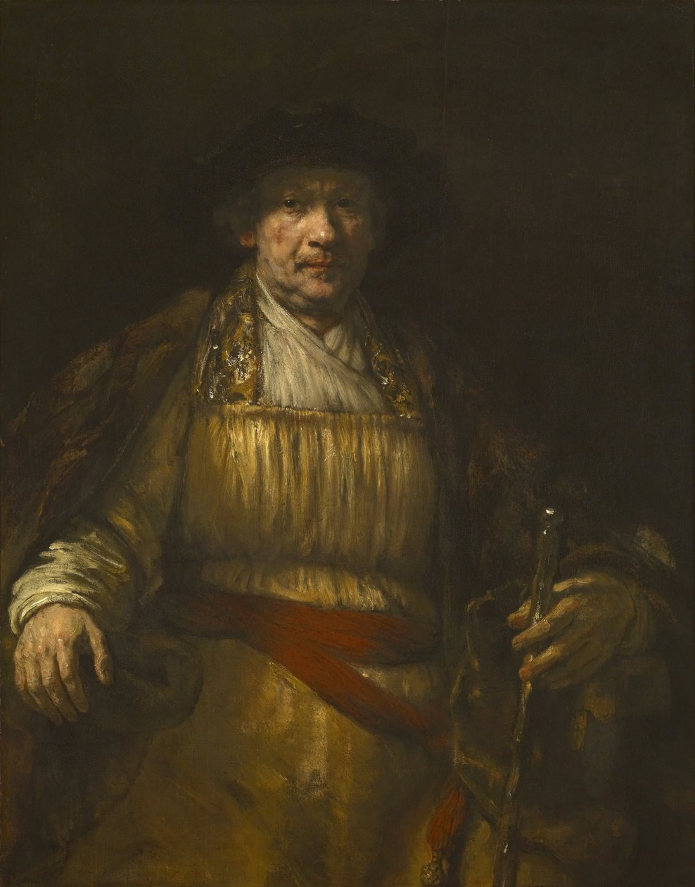 Zelfportret av Rembrandt van Rijn
