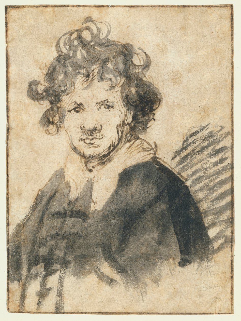 Zelfportret av Rembrandt van Rijn