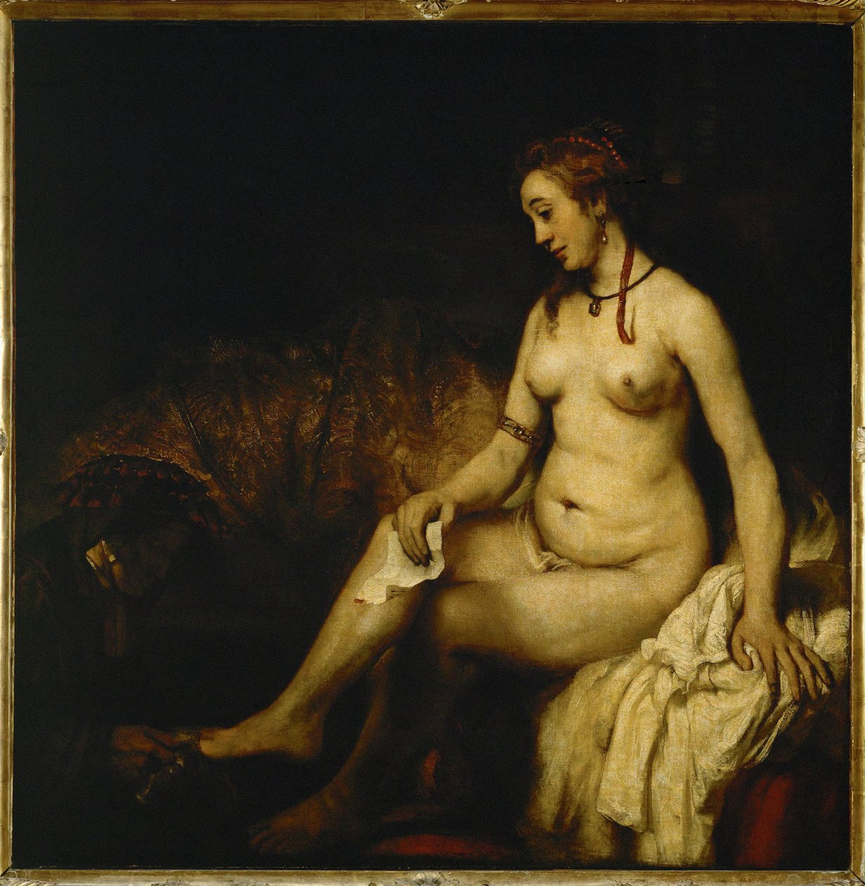 Bathsheba i badkaret... av Rembrandt Harmensz. van Rijn