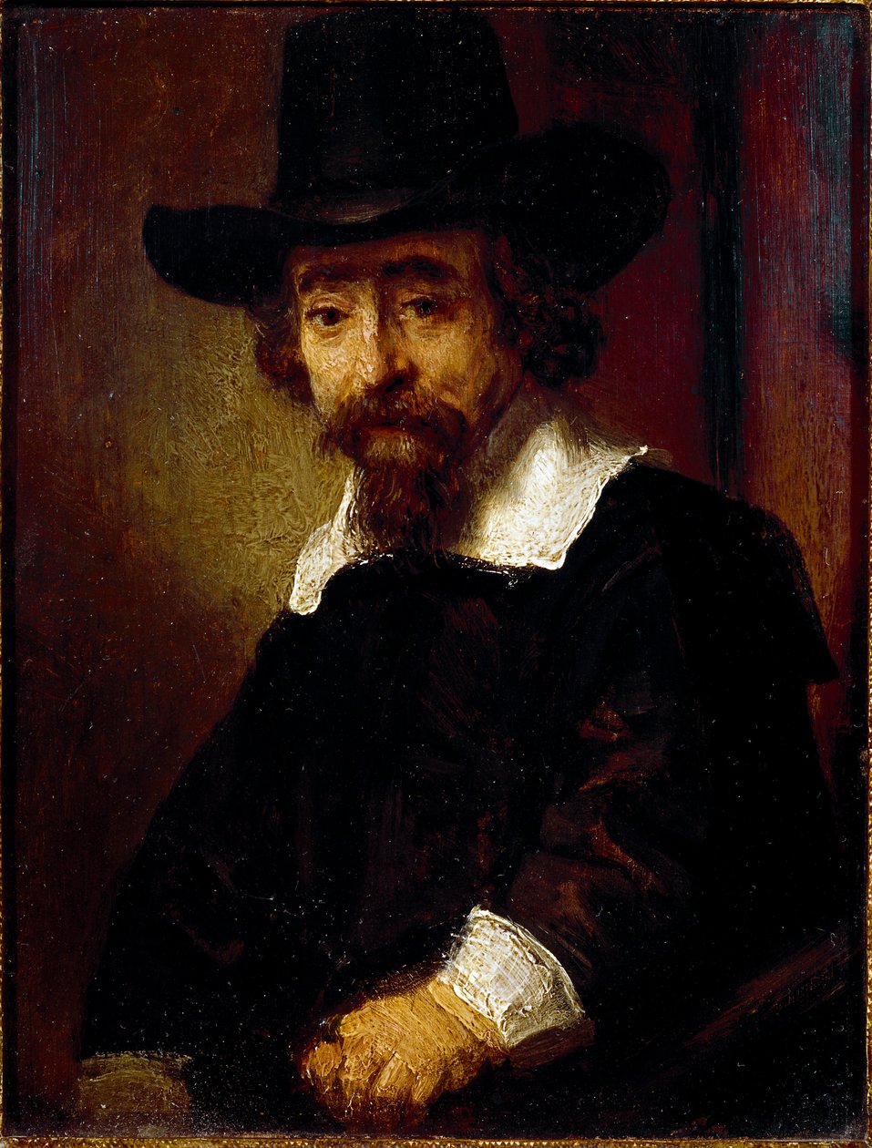 Porträtt av Dr. Ephraim Bueno av Rembrandt Harmensz. van Rijn