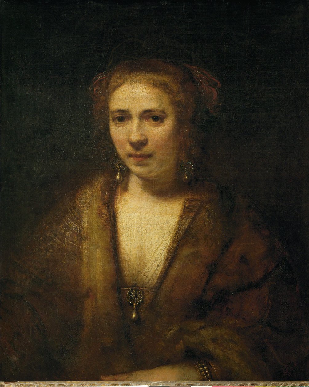 Porträtt av Hendrijke Stoffels ... av Rembrandt Harmensz. van Rijn