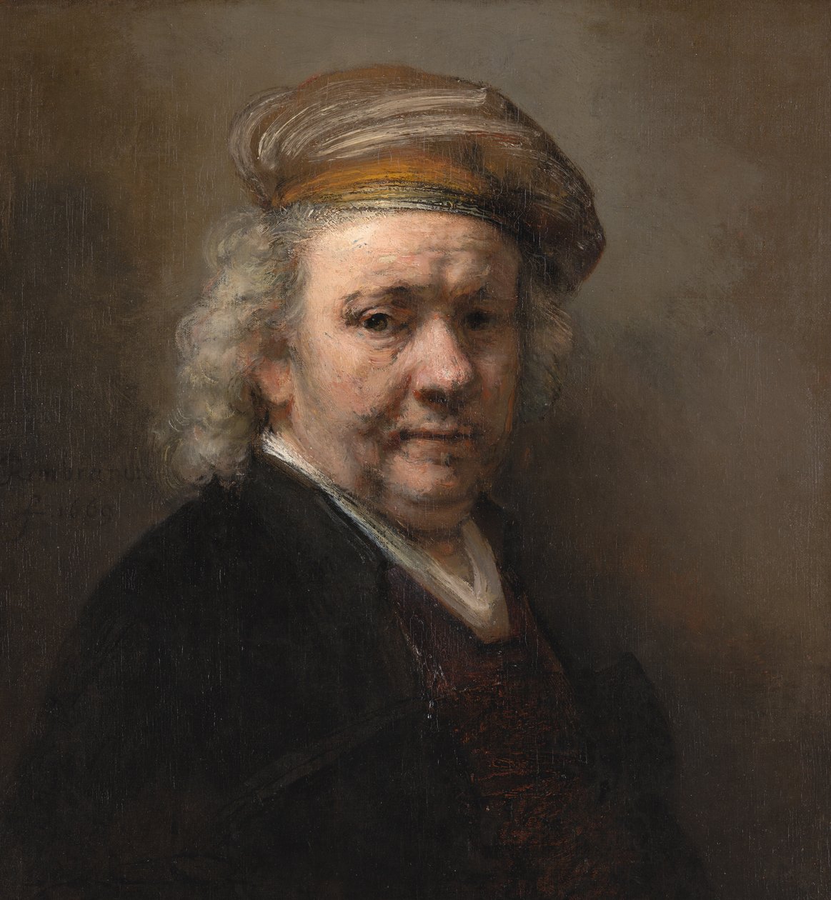Självporträtt av Rembrandt van Rijn